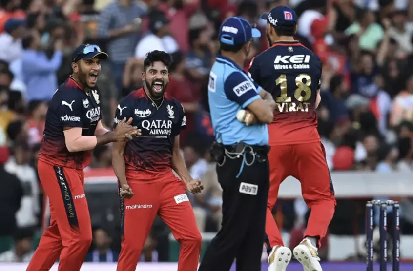 In pictures: Faf du Plessis, Mohammed Siraj script 24-run victory for Royal Challengers Bangalore