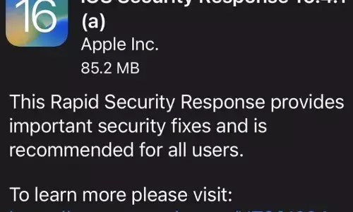 Apple issues iOS 16.4.1 (a) rapid security response, users struggle with installing update
